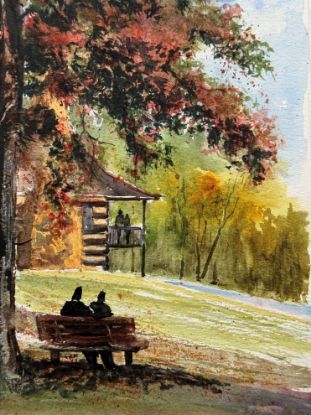 Picture of Plein Air Painting-Matt Gentry National Trails Day